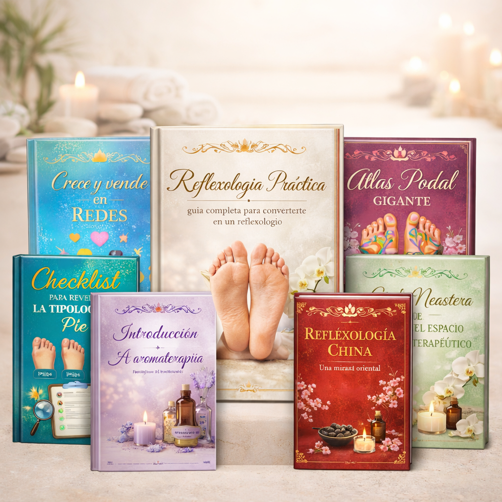 Mega Pack Reflexología Practica + Videos Explicativos + 7 Bonos GRATIS